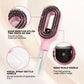2in1 Sprayer Comb Reusable Water Spray Hair Paddle Brush Soft Bristle Detangler Comb for Daily Hair Moisturizing Styling