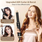 UKLISS 5 in 1 Blow Dryer Brush, Hair Dryer Brush Air Curler Air Curling Wrap Styler, Hot Air Brush Negative Ion Curler