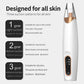 Blackhead Remover Facial Pore Cleaner 3 Suction Power Electric Pimple Acne Extractor Tool Face & Nose Whiteheads Vacuum Removal