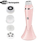 Facial Cleansing Brush 4 in 1 Electric Waterproof Rotating Face Scrubber Cleanser Rechargeable Deep Pore Clean Skin Care Tool