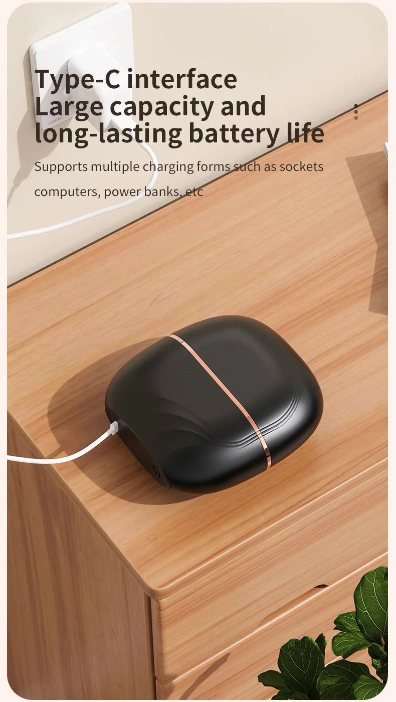 2026 New Mini Straightener Rechargeable Portable Hair Straightener Brush Anti-Scald Shell Cordless USB Charging Straighteners