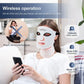 Silicone LED Mask Face With Neck 7 Colors LED Light Photon Therapy Anti Aging Rejuvenation Brighten Repair Skin Wireless Use