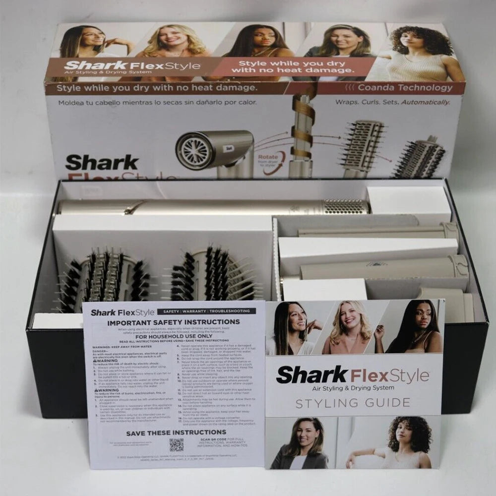 Shark Flexstyle HD430 Negative Ion Hair Dryer 5-in-1 Multi-function Automatic Hair Curler Hair High-speed Hair Dryer