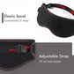 Heating Massage Eye Mask - Hot Compress Relieves Fatigue Dark Circles Aids Sleep 3 Gears Heat & Vibration (For Eye Strain)