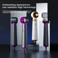 5-in-1 Hair Dryer with Straightener and Curler for Home Travel Salon Use, 110V/220V Negative Ion Fast Drying Styler Strong Wind