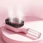 2in1 Sprayer Comb Reusable Water Spray Hair Paddle Brush Soft Bristle Detangler Comb for Daily Hair Moisturizing Styling