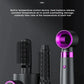5-in-1 Hair Dryer with Straightener and Curler for Home Travel Salon Use, 110V/220V Negative Ion Fast Drying Styler Strong Wind