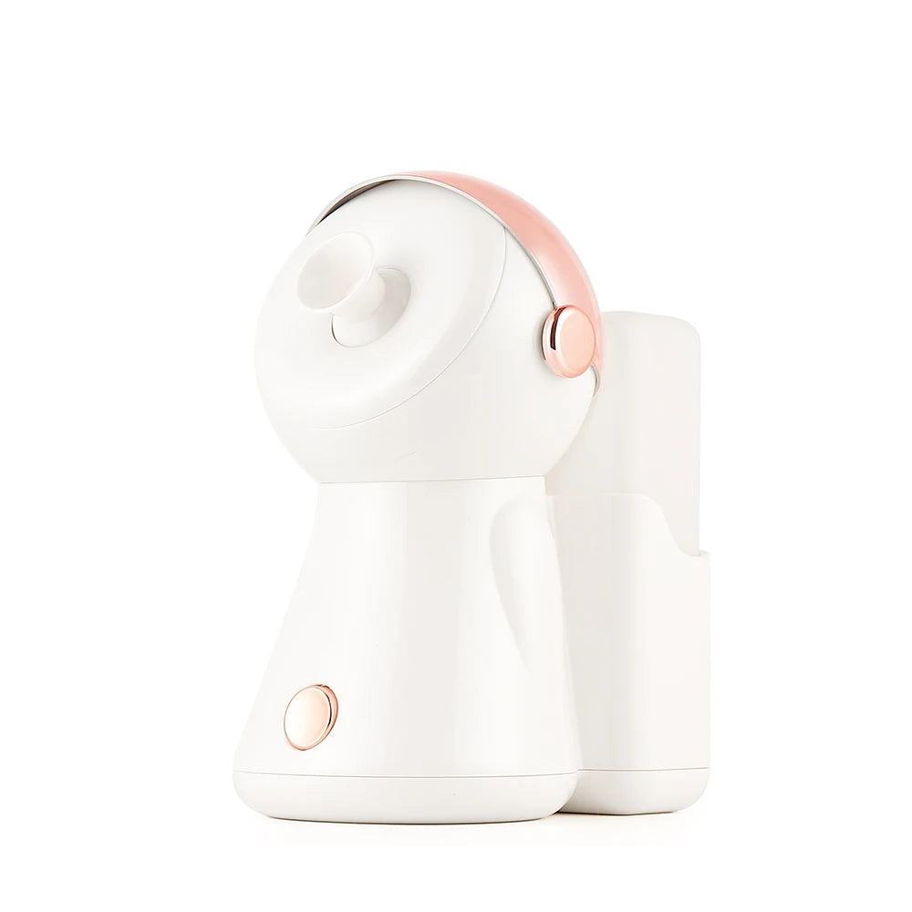 380ml Face Steamer Nano Spray Ionic Nebulizer Facial Vaporizer Hot Mist Hot Compress Skin Moisturizer Sprayer For Face Sauna SPA