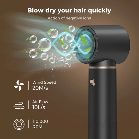 UKLISS 5 in 1 Blow Dryer Brush, Hair Dryer Brush Air Curler Air Curling Wrap Styler, Hot Air Brush Negative Ion Curler