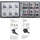 220V Hair Curler 6In1 Multi Hair Styler Curling Iron Hot Air Brush 20/30mm Auto-Curling Barrel Soft Straightening Brush HairDrye