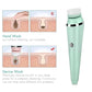 Waterproof IPX7 Electric Facial Cleansing Brush Electric Deep Cleaning Removal Blackhead Pore Exfoliator Face Massager Device