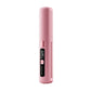 TINSOL New Mini Wireless Straightener Portable Curler, Multi-Function Professional Hair Styling Tool 6 Temperature Settings