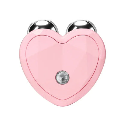 NEW Micro Current Beauty Device Mini Portable Face Lifting Roller Slimming Massager EMS Delicate Contour Firming Facial Care