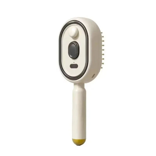 Electric Steam Brush with Water Spray Wet Electrics Hairbrush USB-C Charging for Detangling Smoothing Styling & Frizz Control S