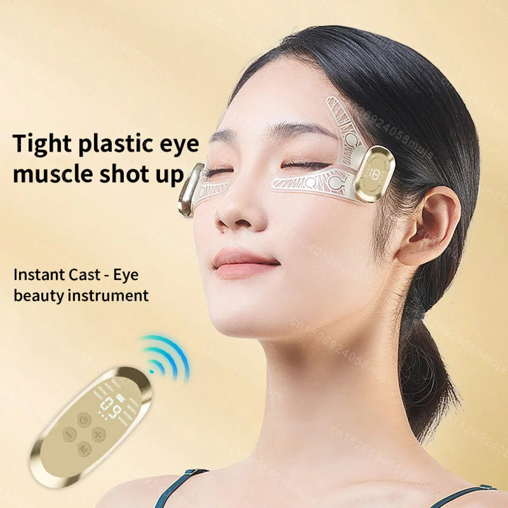 EMS Facial Eye Massager Electric Muscle Stimulator Facial Massagers Beauty Eyes Face Lifting Fatigue Relief  Skin Care