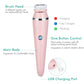 Facial Cleansing Brush 4 in 1 Electric Waterproof Rotating Face Scrubber Cleanser Rechargeable Deep Pore Clean Skin Care Tool