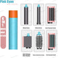 220V Hair Curler 6In1 Multi Hair Styler Curling Iron Hot Air Brush 20/30mm Auto-Curling Barrel Soft Straightening Brush HairDrye