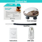Electric Scalp Massager Silicone Head Scalp Kneading Vibration Device 6 Mode for Hair Growth Stress Relax Waterproof Massageador