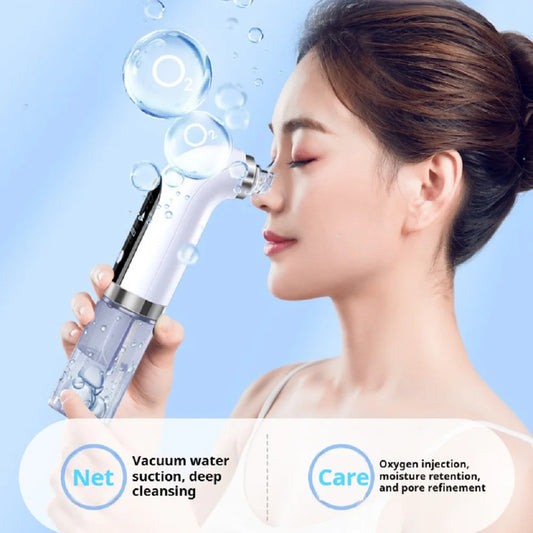 Black Pore Vacuum Remover Electric Micro Bubble Cleanser USB Recharge Beauty Device Skin Care Instrument Tool