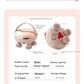 Head Massage Instrument Rechargeable Head Massager Scalp Stress Relax Body MassageWaterproof Handheld Hair Scalp massager