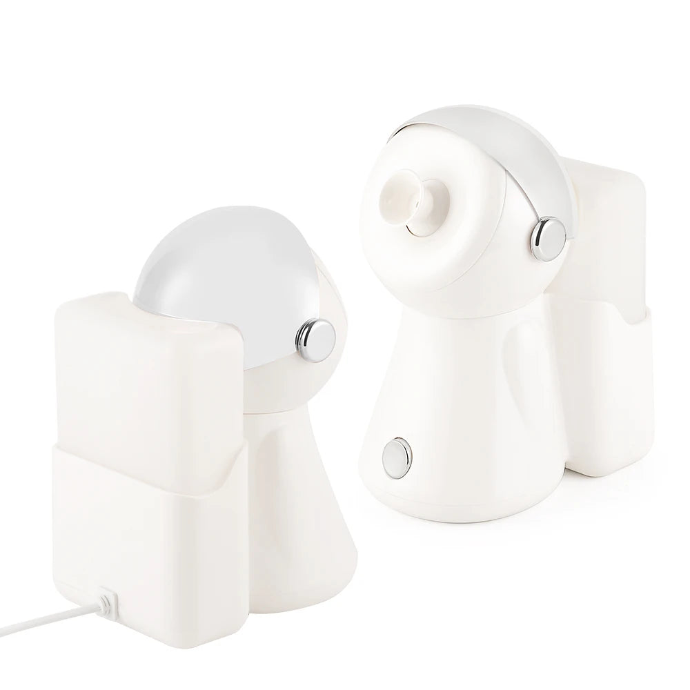 380ml Face Steamer Nano Spray Ionic Nebulizer Facial Vaporizer Hot Mist Hot Compress Skin Moisturizer Sprayer For Face Sauna SPA