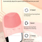 Square Electric Facial Cleansing Brush Silicone Rechargeable Introducer Beauty Device Ultrasonic Face Cleaning Massage Tool