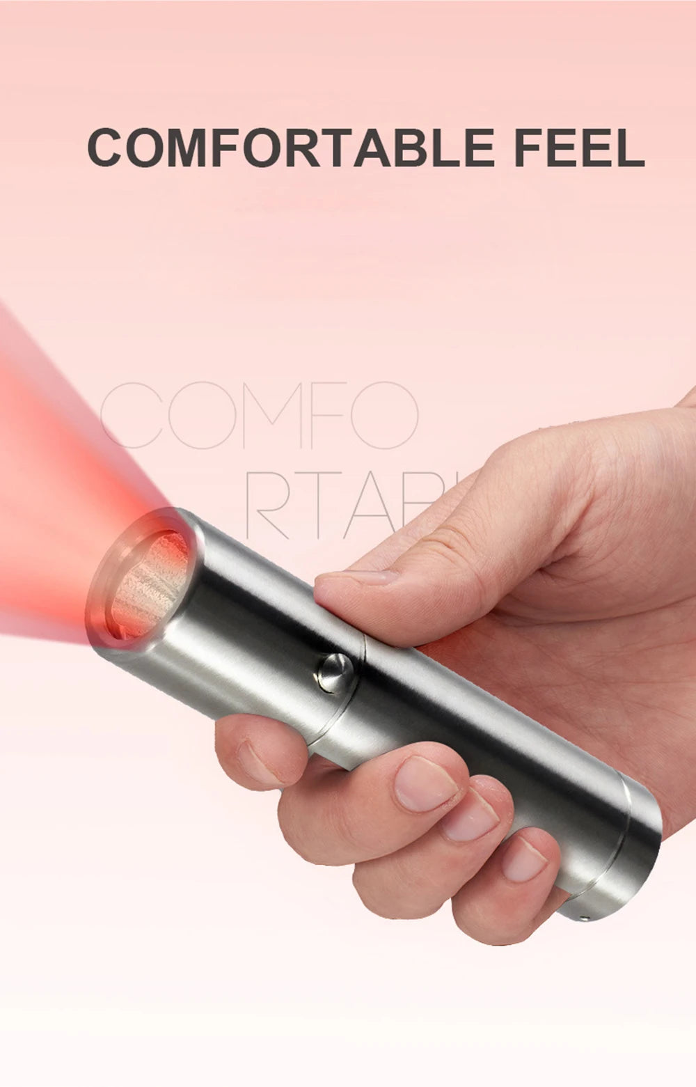 Blue & Red Light Therapy Device with 5 Wavelengths Near Infrared 900nm Light Therapy for Body Relief Acne Treatment Skin Health