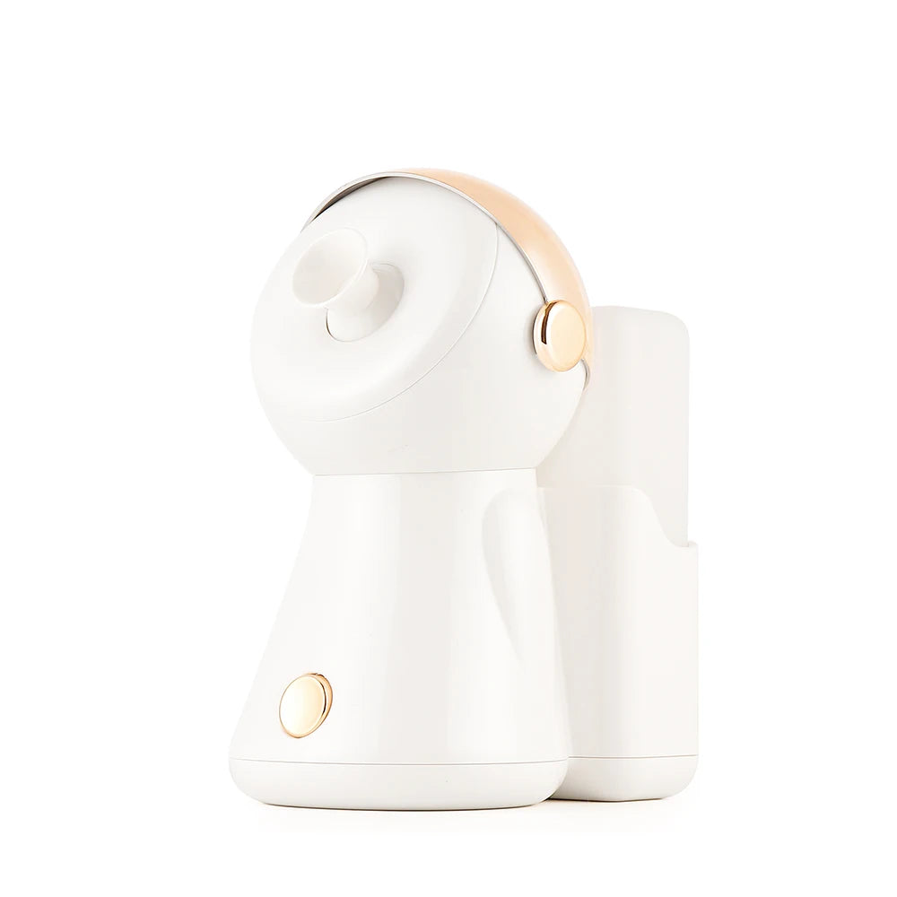 380ml Face Steamer Nano Spray Ionic Nebulizer Facial Vaporizer Hot Mist Hot Compress Skin Moisturizer Sprayer For Face Sauna SPA