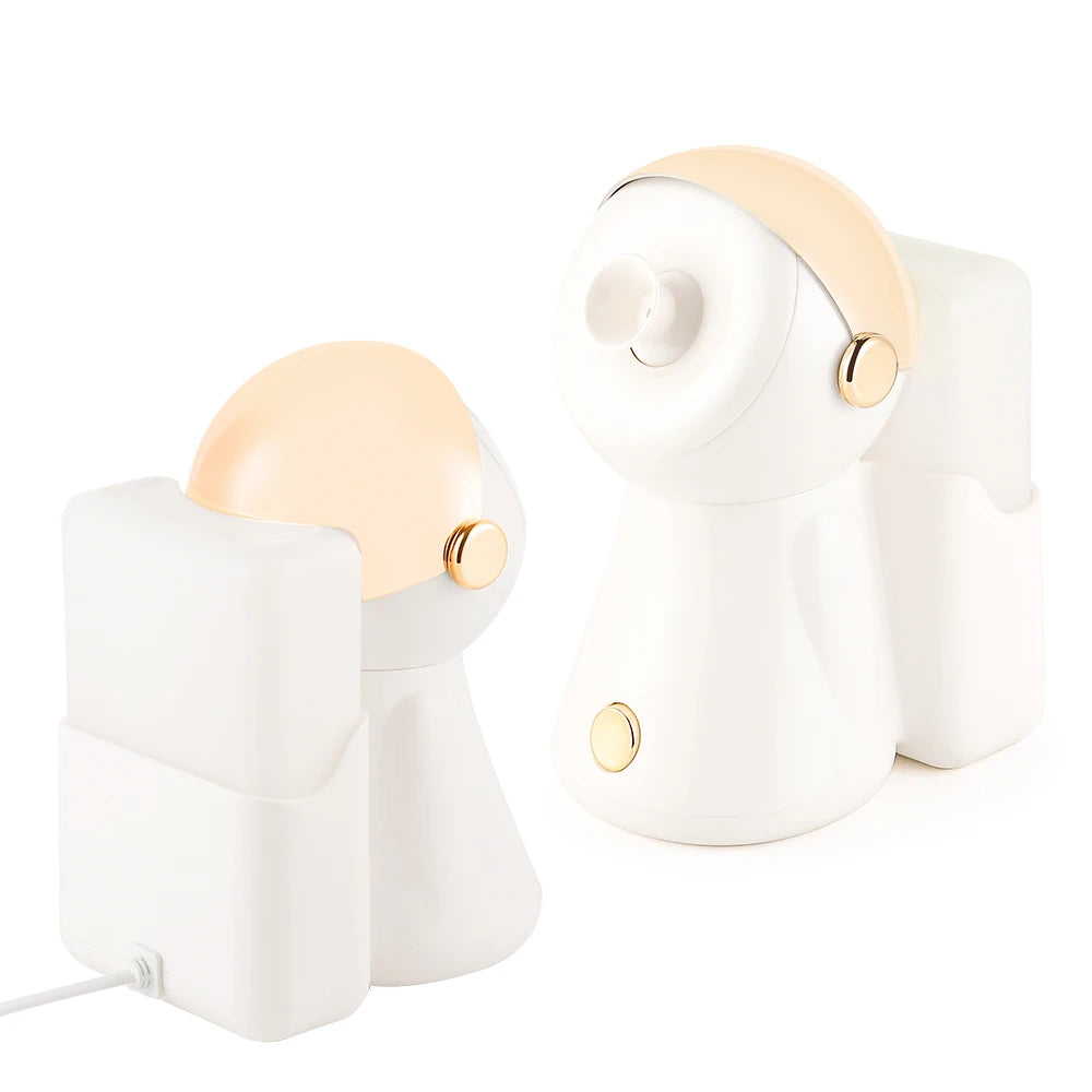 380ml Face Steamer Nano Spray Ionic Nebulizer Facial Vaporizer Hot Mist Hot Compress Skin Moisturizer Sprayer For Face Sauna SPA