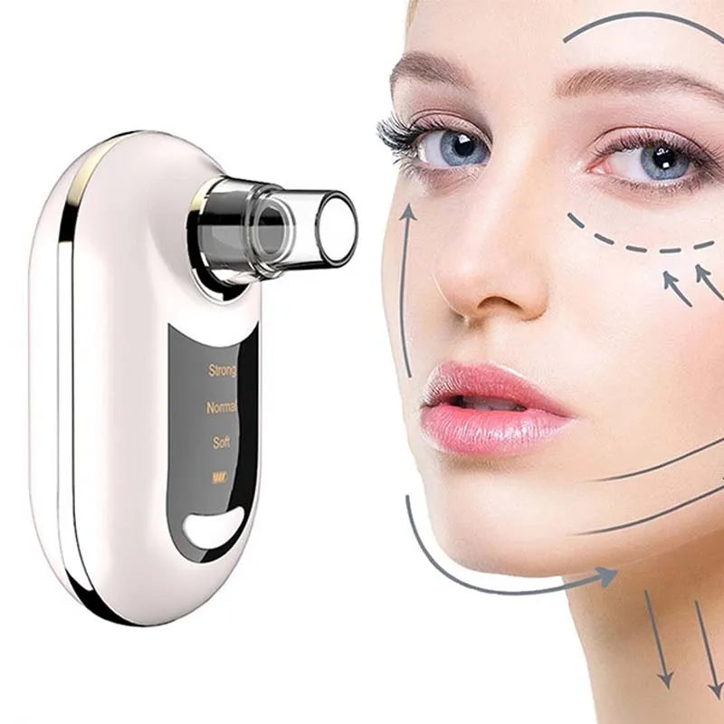 Electric Vacuum Pimples Acne Remover Rechargeable Skin Care Face Deep Nose Pore Cleaner Vacuum Blackhead Remover