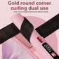 TINSOL New Mini Wireless Straightener Portable Curler, Multi-Function Professional Hair Styling Tool 6 Temperature Settings