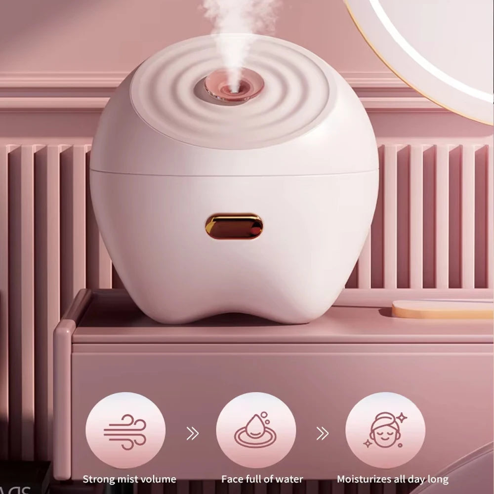 Facial Steamer Nano Ionic Face Hydrating Steam Sprayer Warm Mist Steamer or Home Sauna SPA Humidifier Machine Deep Hydration