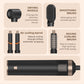 UKLISS 5 in 1 Blow Dryer Brush, Hair Dryer Brush Air Curler Air Curling Wrap Styler, Hot Air Brush Negative Ion Curler