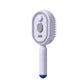 Electric Steam Brush with Water Spray Wet Electrics Hairbrush USB-C Charging for Detangling Smoothing Styling & Frizz Control S