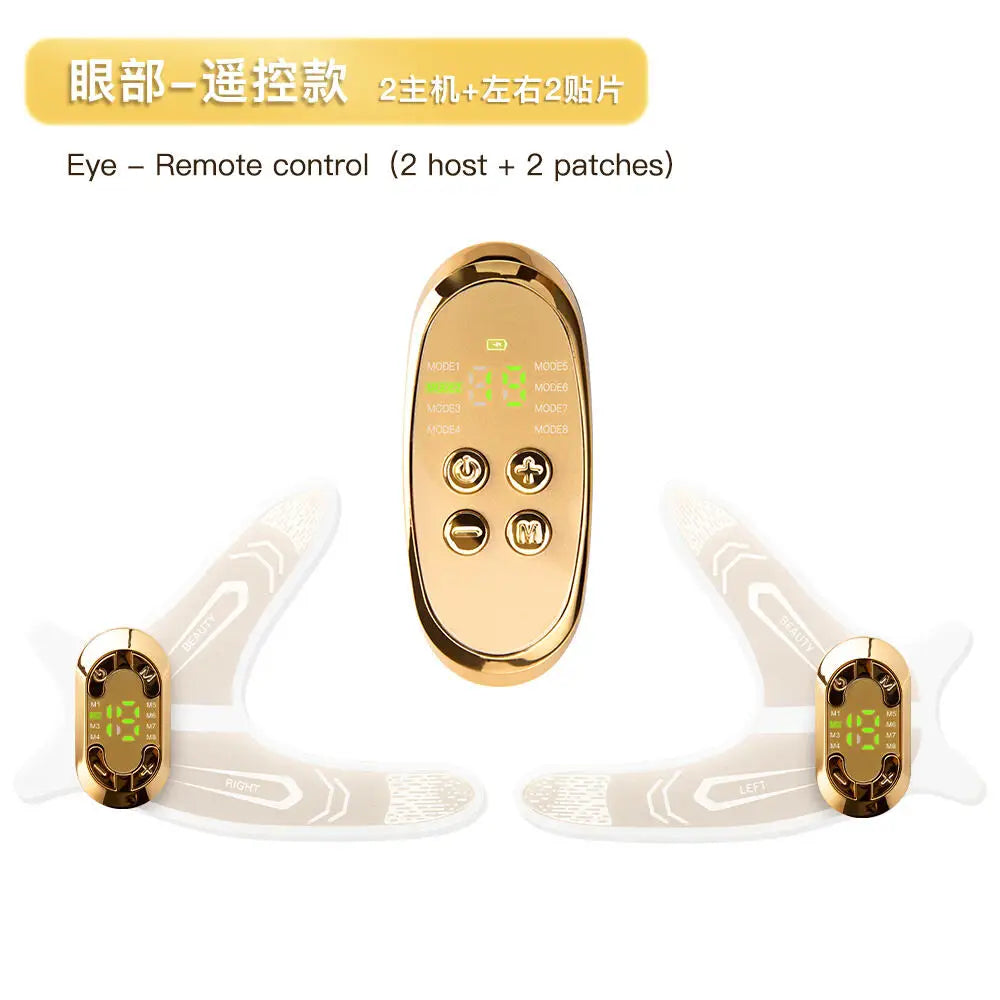 EMS Eye Care Device Face Beauty Massage Muscle Stimulator Facial Lifting Forehead Anti-Wrinkle Reduce Dark Circles Eyes Swelling