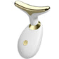 Neck Facial Lifting Device EMS Microcurrent LED Photon Therapy Vibration Face Massager Anti Wrinkles Tightening Skin Care Tools