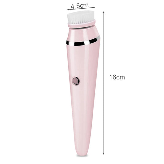 Facial Cleansing Brush 4 in 1 Electric Waterproof Rotating Face Scrubber Cleanser Rechargeable Deep Pore Clean Skin Care Tool