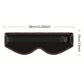 Heating Massage Eye Mask - Hot Compress Relieves Fatigue Dark Circles Aids Sleep 3 Gears Heat & Vibration (For Eye Strain)