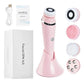 Facial Cleansing Brush 4 in 1 Electric Waterproof Rotating Face Scrubber Cleanser Rechargeable Deep Pore Clean Skin Care Tool