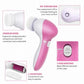 Electric 5 IN 1 Electric Facial Cleaner Brush Wash Machine Spa Skin Care Massage Blackhead Cleaning Facial Cleanser Tools