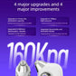 Handheld High Pressure Hydrating Facial Steamer Nano Ionic Mist Sprayer 5ml Detachable Essence Bottle Long-lasting Moisture Lock
